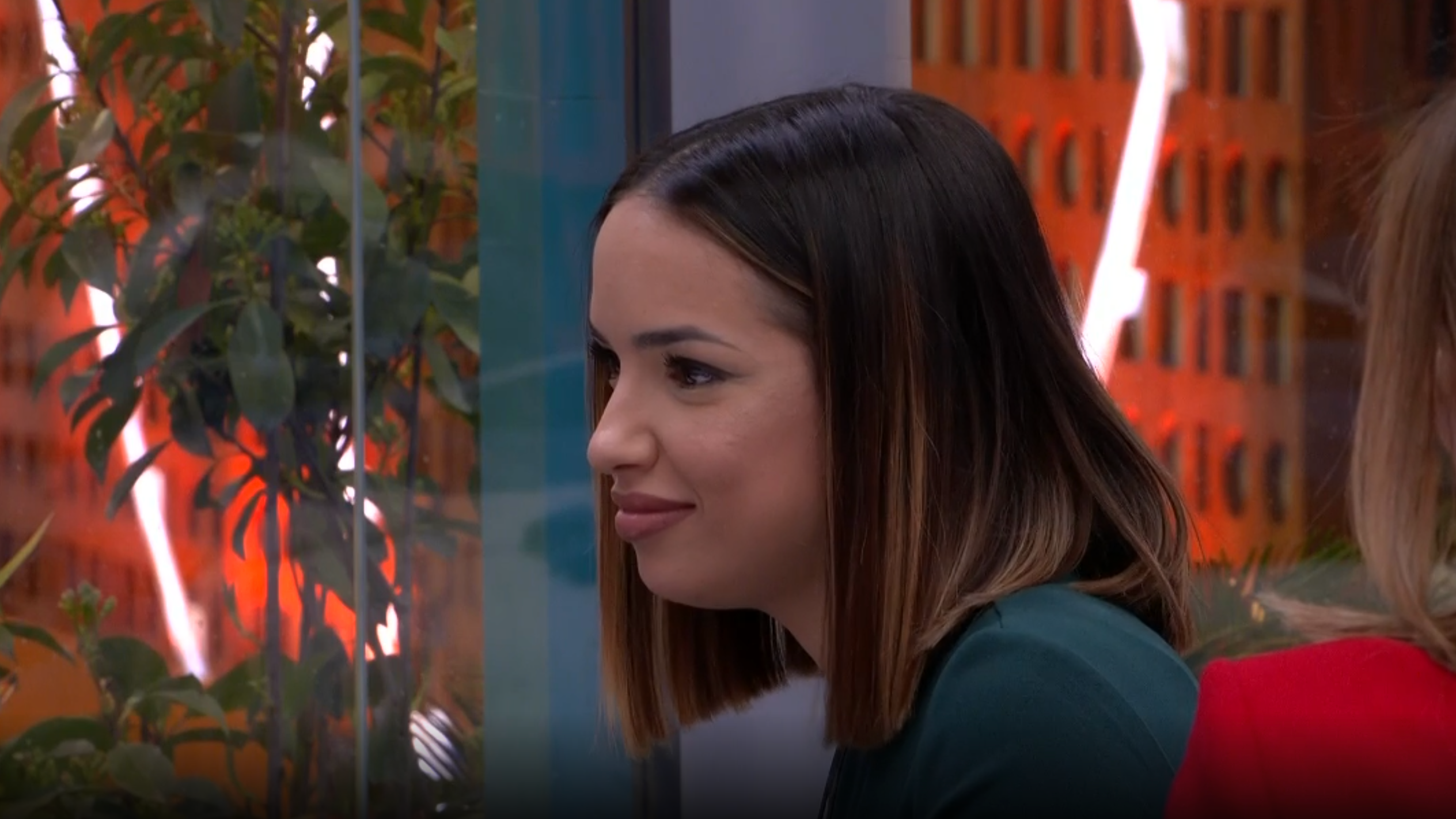 Lucía hablando de su hija