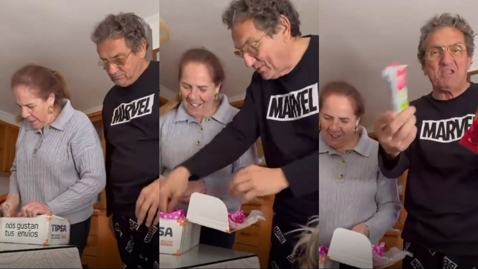 Rocío Mateos le hace un regalo a sus suegros