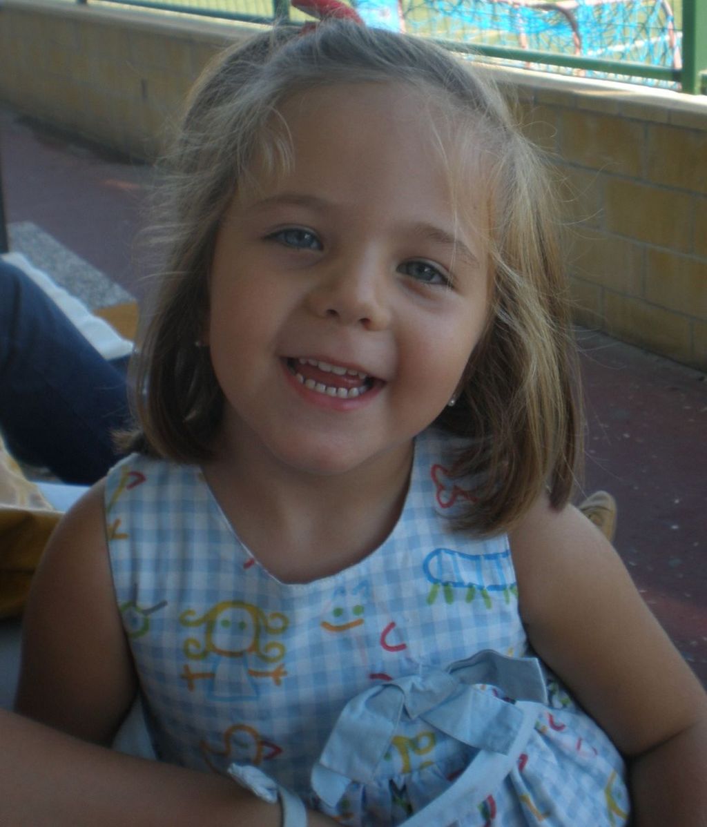 Alba acababa de empezar Educación Infantil cuando le detectaron leucemia