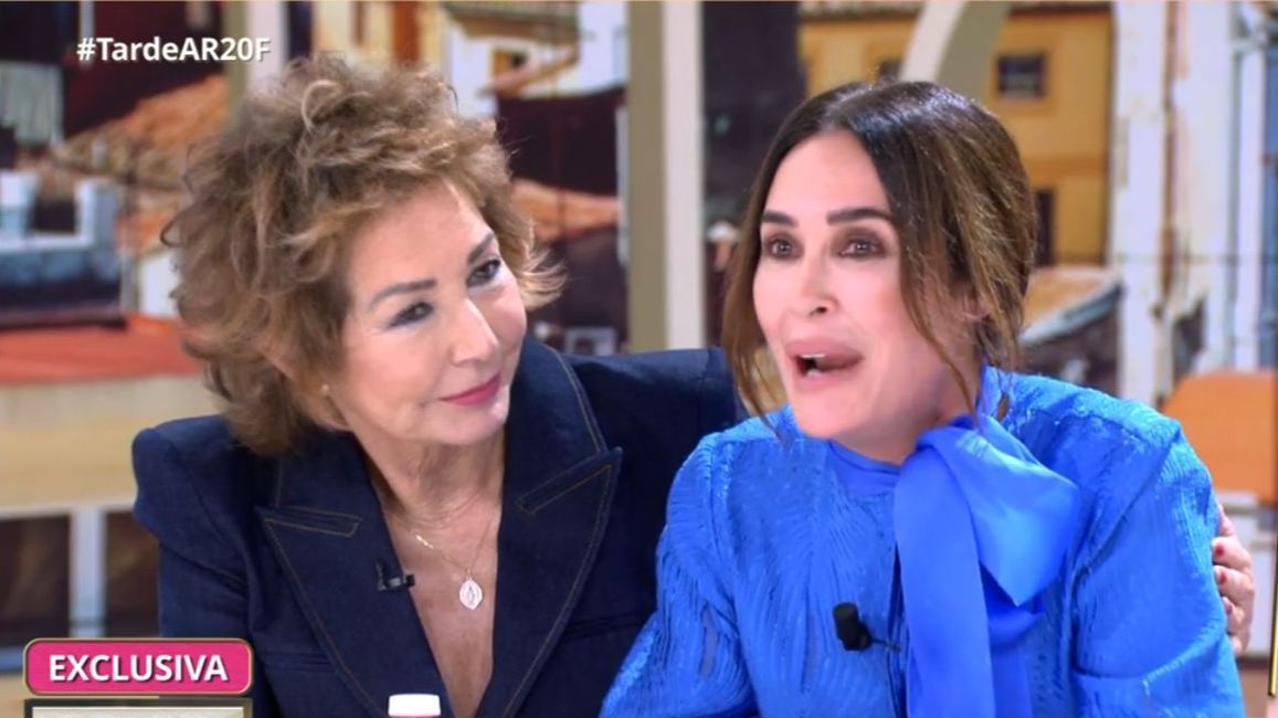 Ana Rosa, junto a Vicky Martín Berrocal