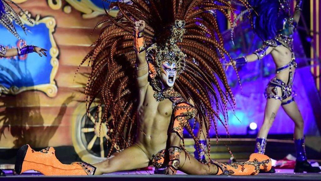 Drag Elektra, ganadora de la gala Drag Queen del Carnaval de Las Palmas de Gran Canaria 2024