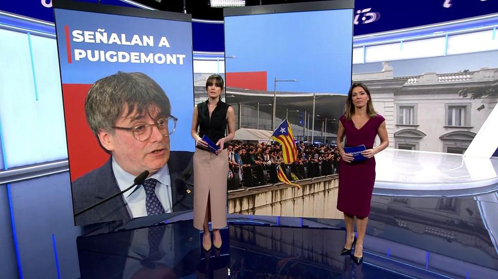 Con Ángeles Blanco e Isabel Jiménez Informativos Telecinco 2024 Mediodía 21/02/2024