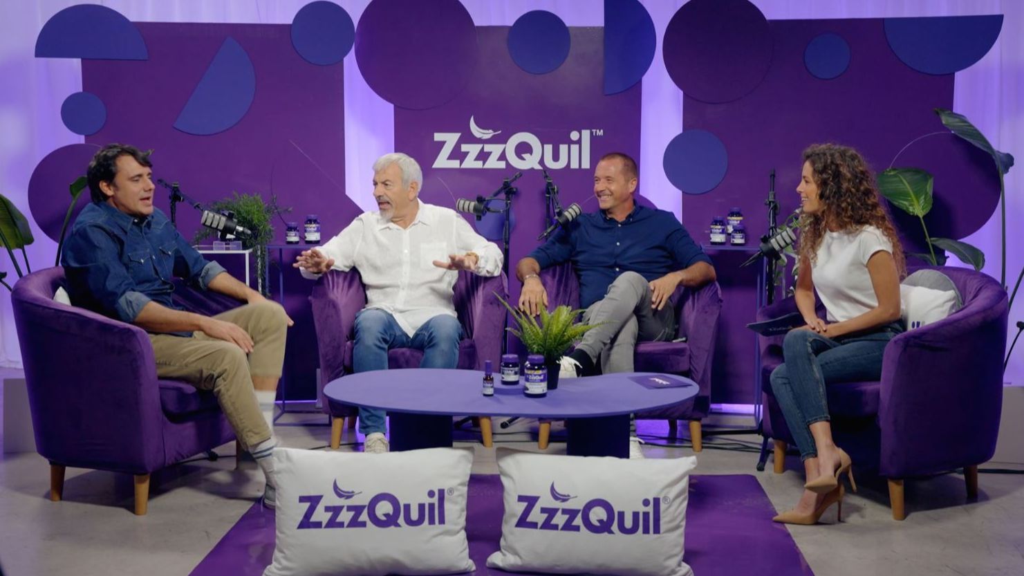 Ion Aramendi, Carlos Sobera, Manu Carreño y Laura Madrueño