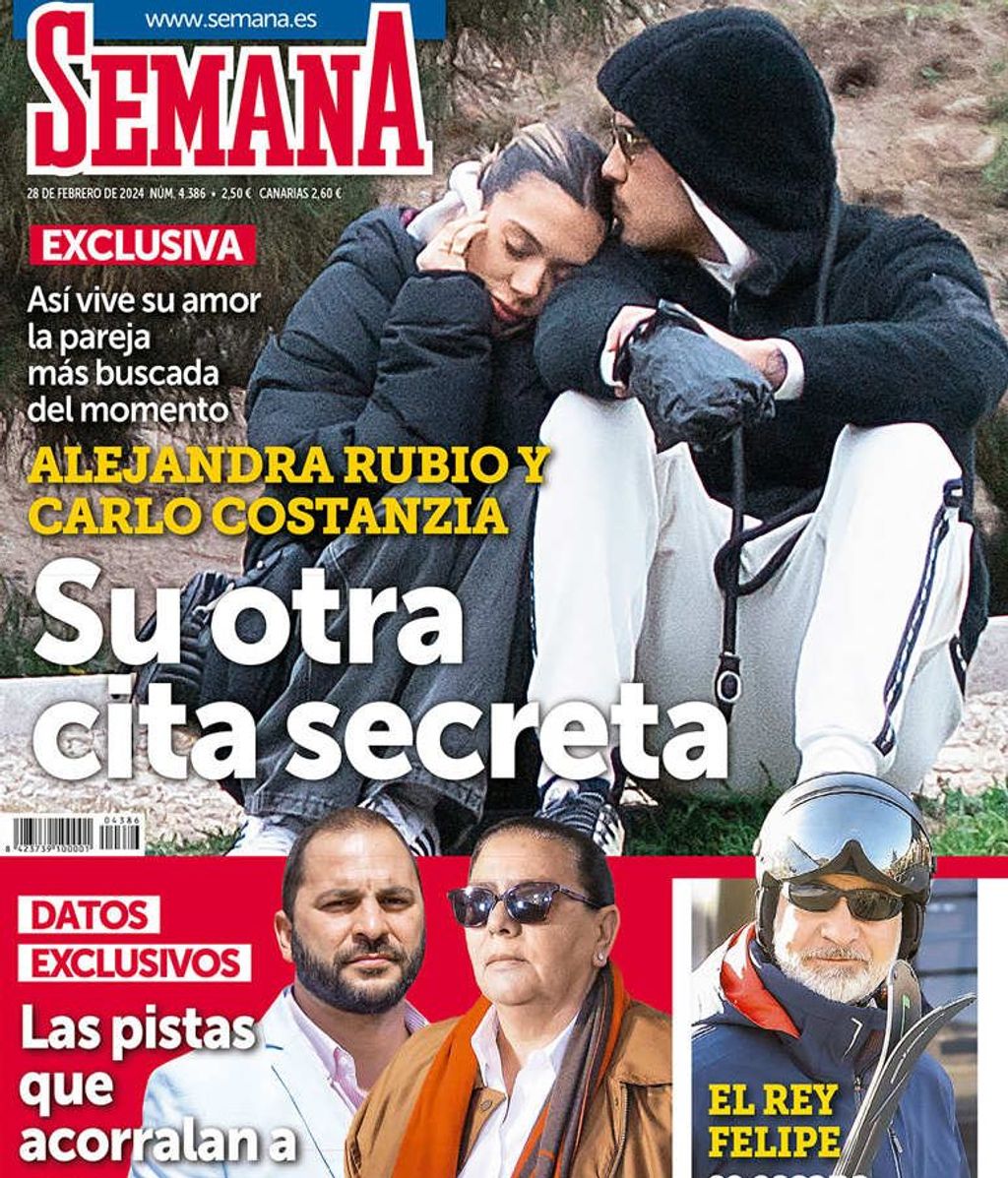 La otra cita secreta de Alejandra Rubio y Carlo Costanzia: en el parque y abrazados