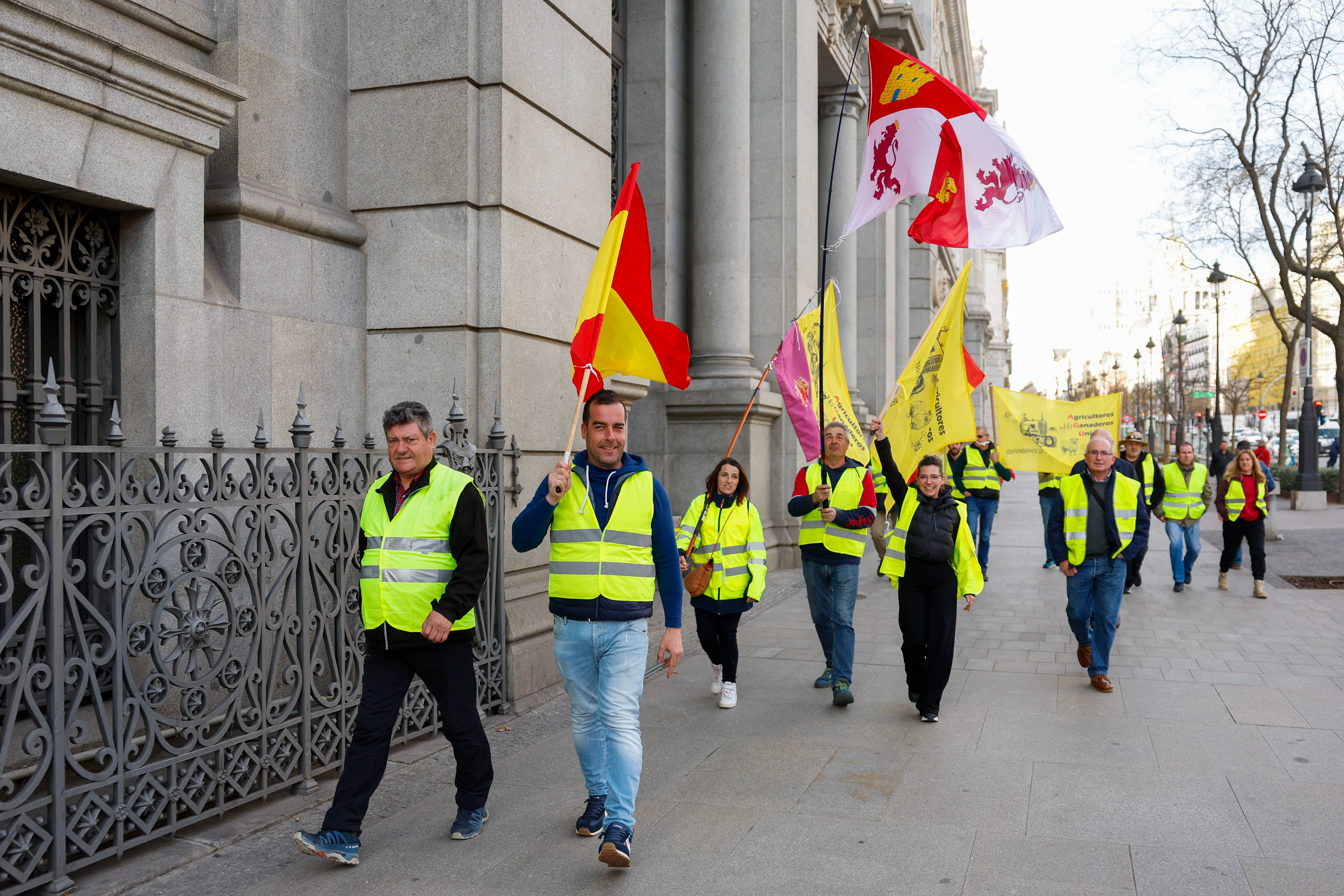 La 'tractorada' de Madrid, en imágenes