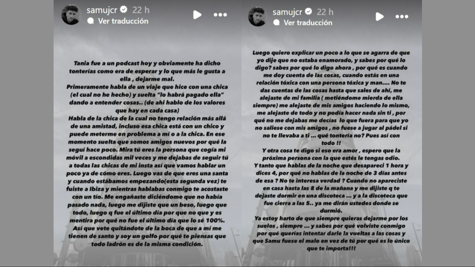 Samu Chávez estalla contra Tania Déniz
