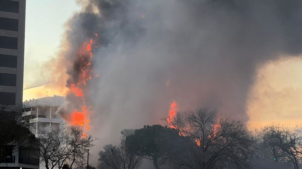 Así ha comenzado el incendio