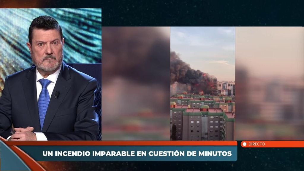 Un perito analiza el incendio de Valencia: “El poliuretano es un material muy inflamable y no se debe usar en edificaciones porque no es seguro”