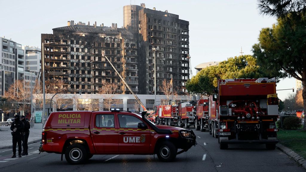 Las víctimas del incendio de Valencia sufrirán estrés postraumático.