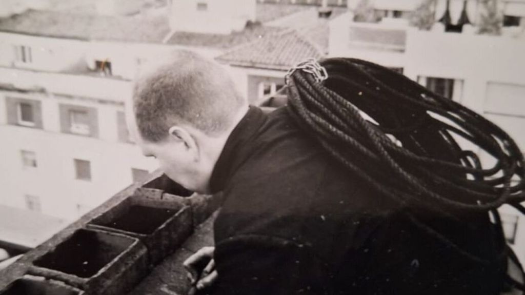 Matthias en un tejado, en una foto de archivo.