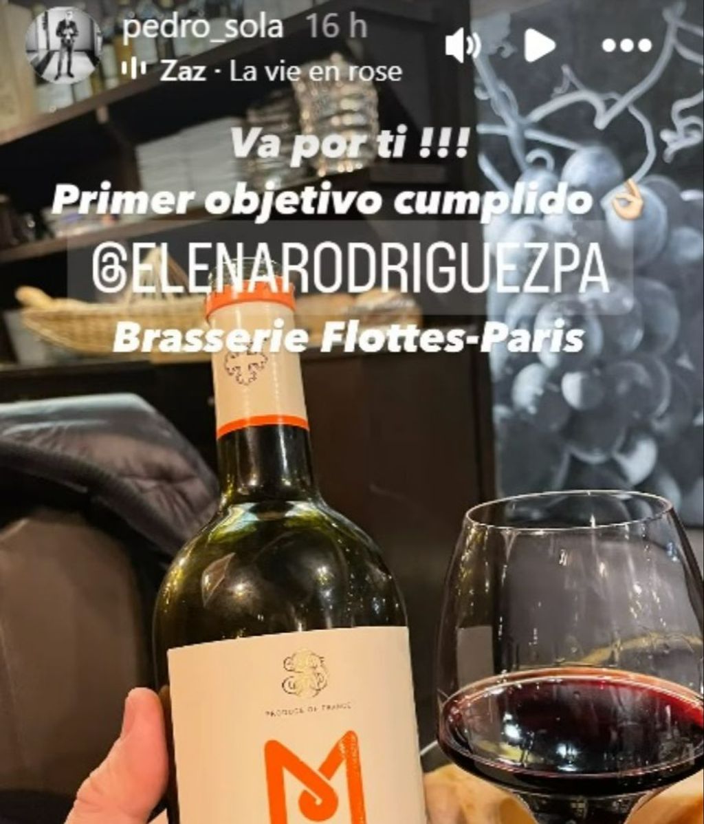 Pedro Solà celebra que Elena Rodríguez es finalista