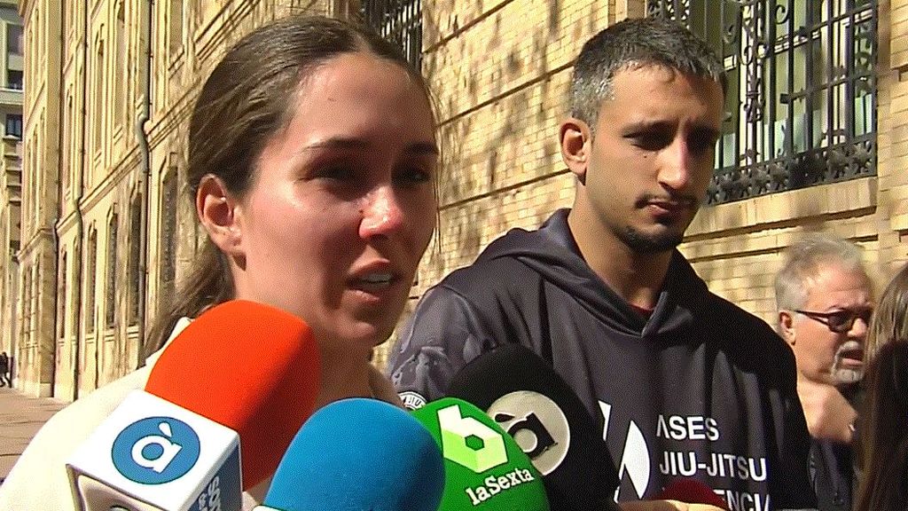 Sara y Amar, la pareja rescatada en el incendio de Valencia: "No queríamos morir quemados"