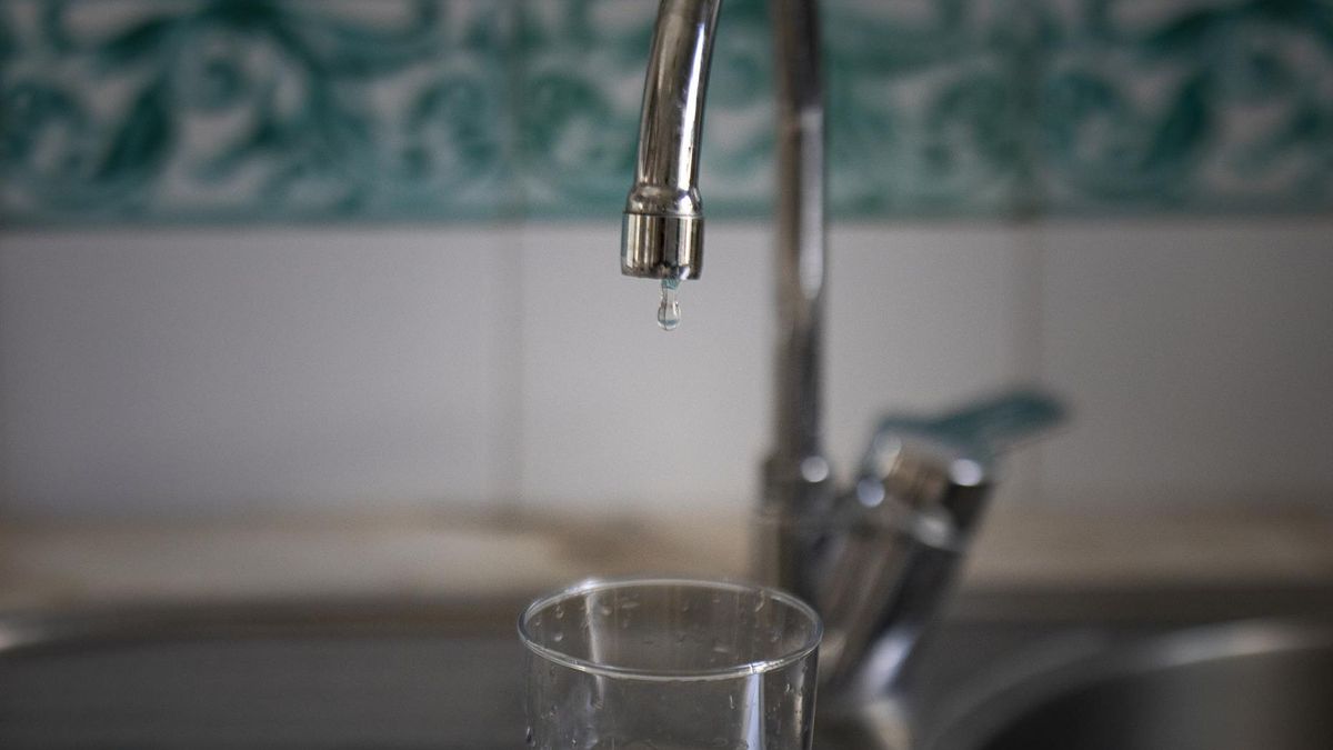 Un grifo de agua de uso doméstico