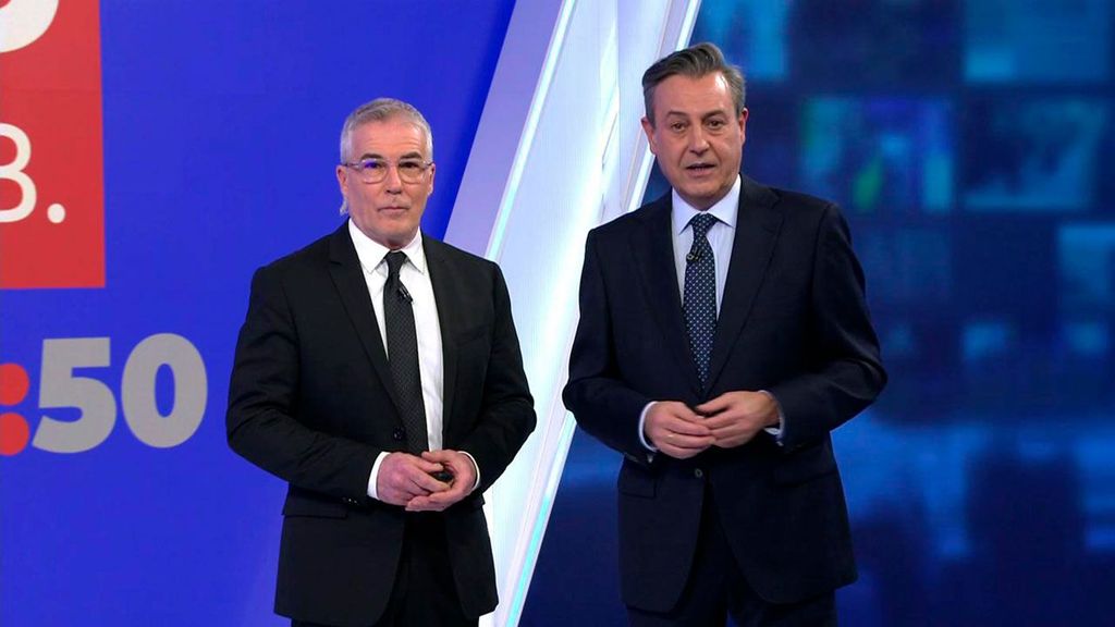 Con David Cantero y José Ribagorda Informativos Telecinco 2024 Noche 25/02/2024