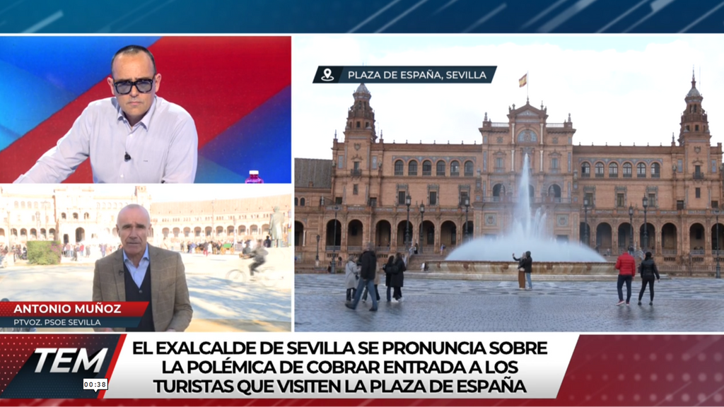 El Ayuntamiento de Sevilla plantea al Gobierno cerrar la plaza de España: "Es una auténtica aberración"
