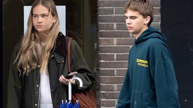 Miguel e Irene Urdangarin, saliendo de la autoescuela en Madrid