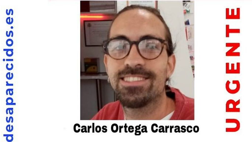 Carlos Ortega Carrasco, desaparecido en Ronda, Málaga