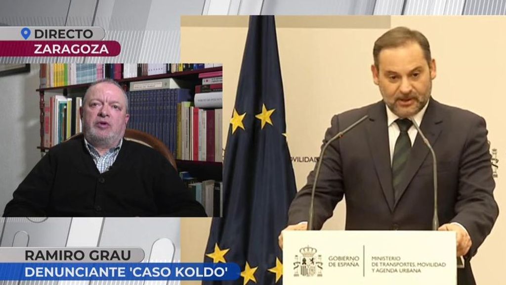 Ramiro Grau, primer denunciante del 'caso Koldo': "Hay una responsabilidad penal clara de Ábalos"