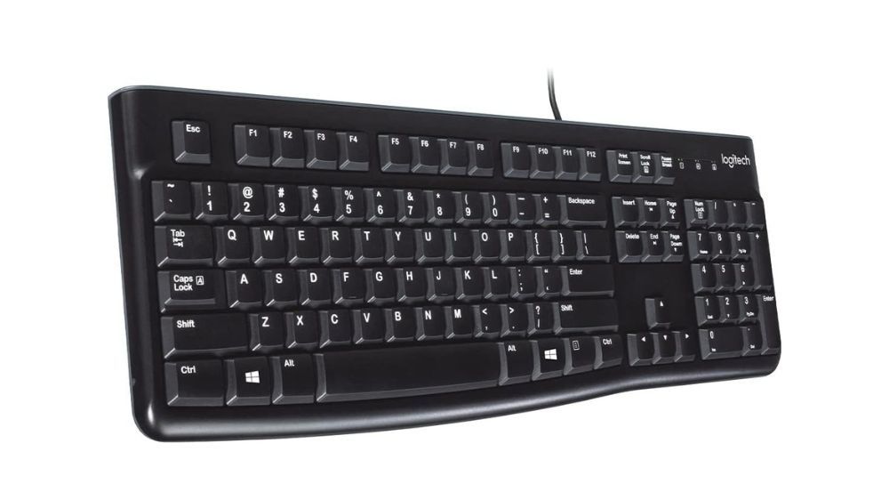 Teclado de ordenador con cable Logitech K120