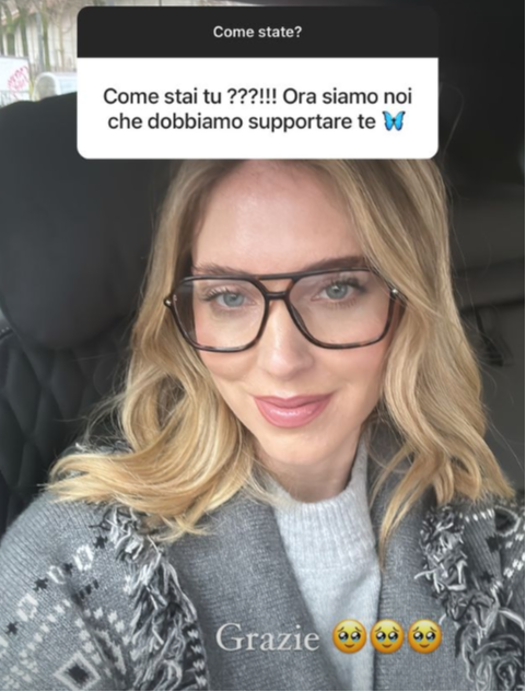 Chiara Ferragni reaparece en sus redes sociales