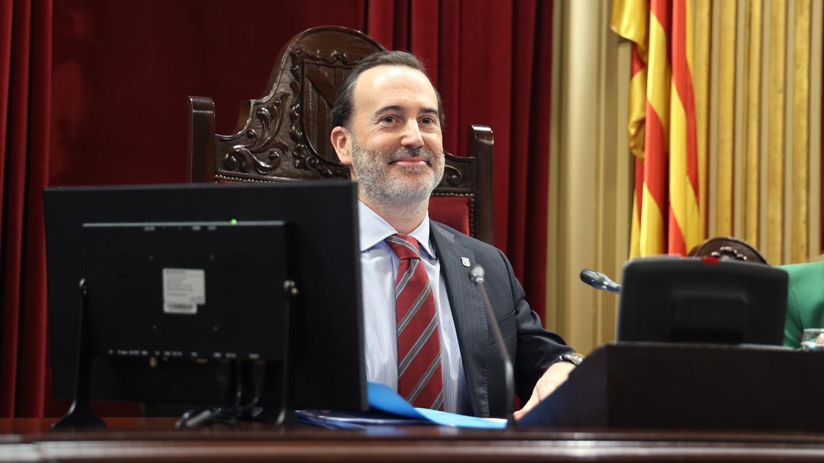 El presidente del Parlament, Gabriel Le Senne.