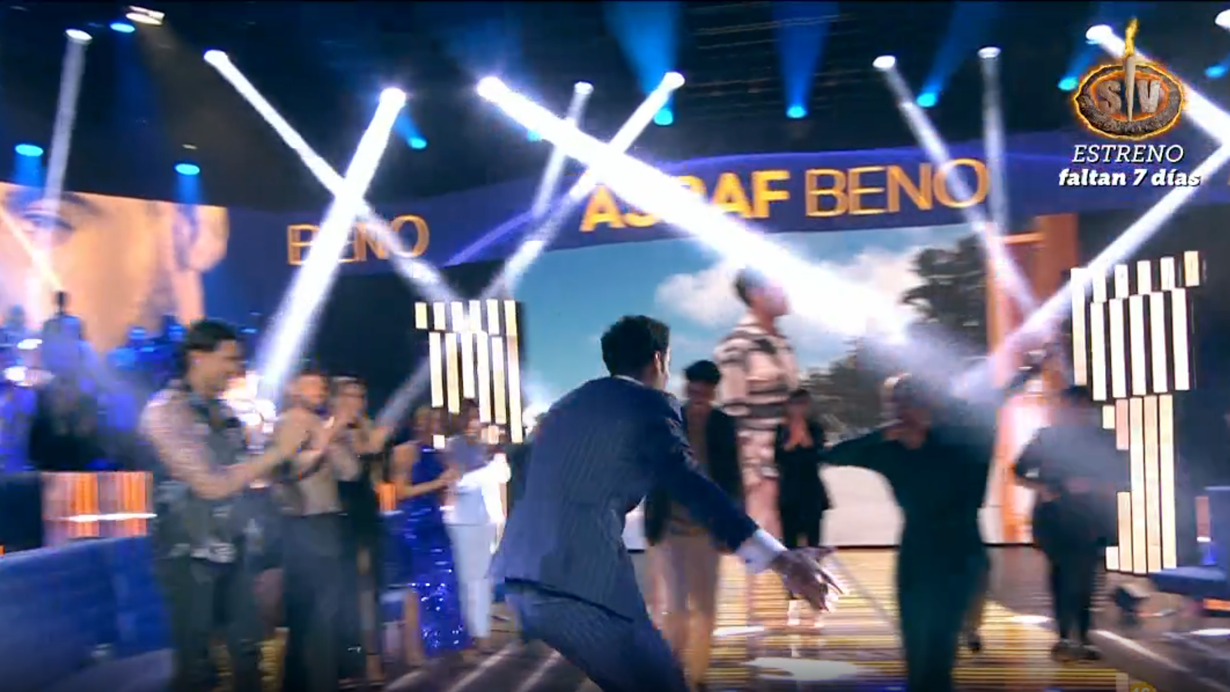 Asraf, entra en plató