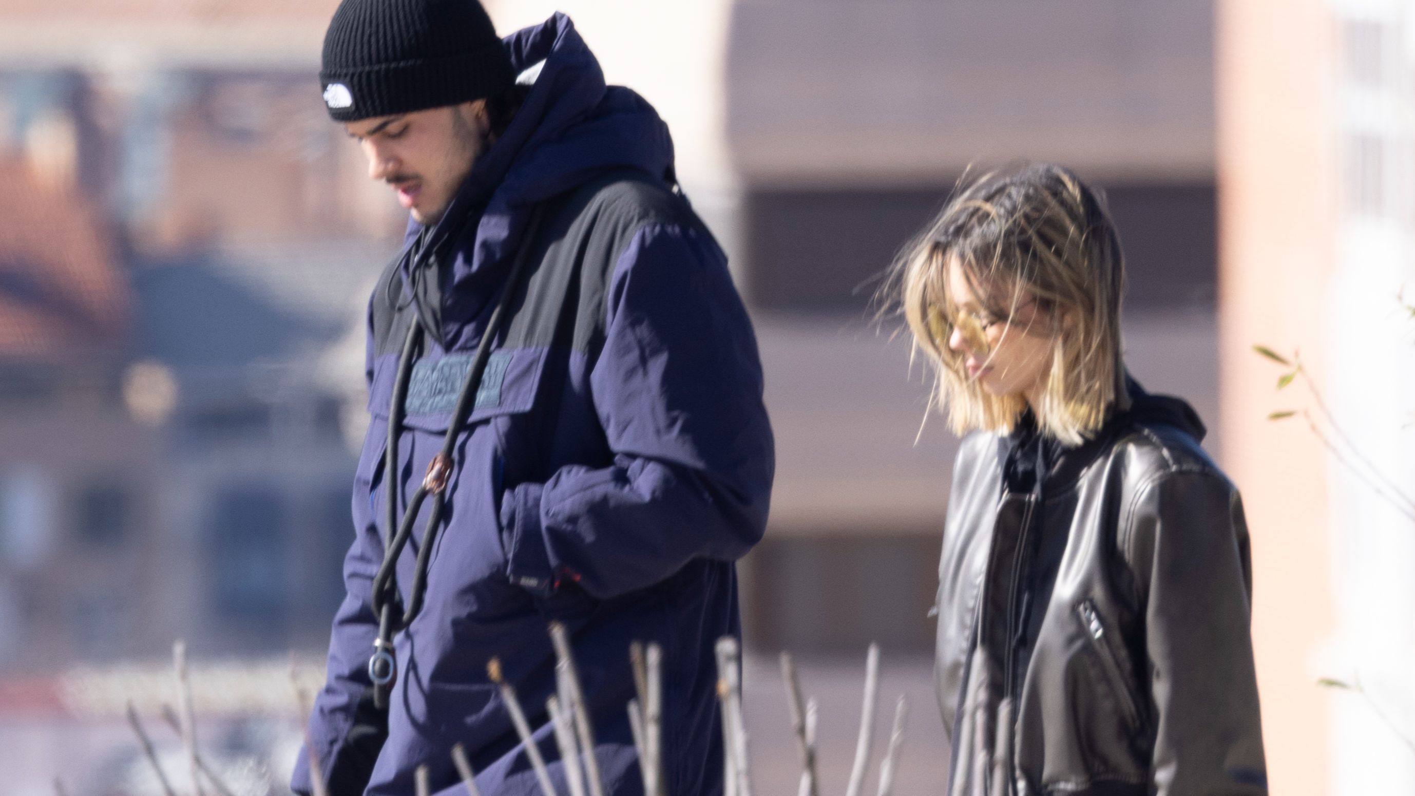 Carlo Costanzia y Alejandra Rubio, captados por la prensa en Madrid