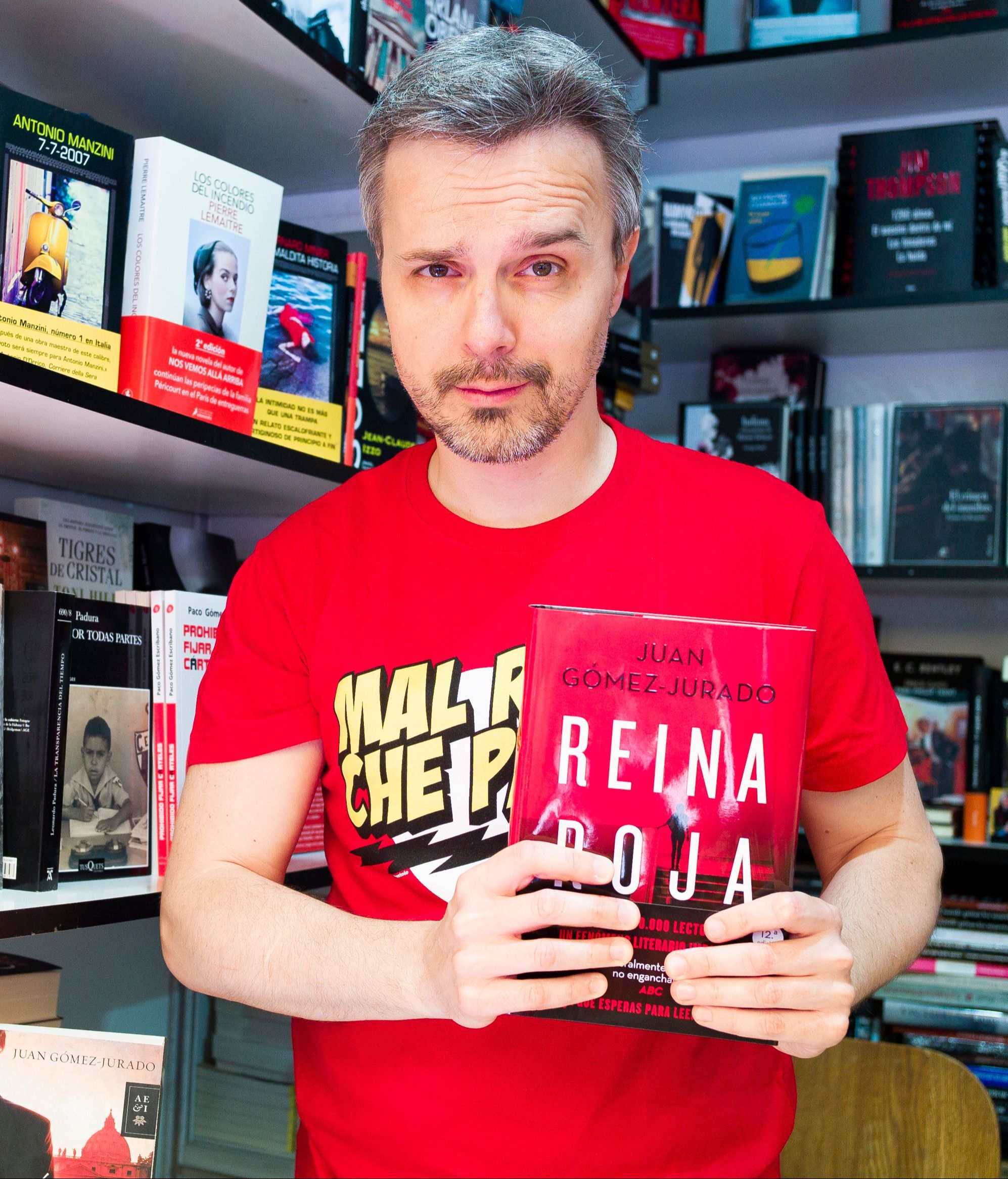 Gómez-Jurado, padre de la criatura.