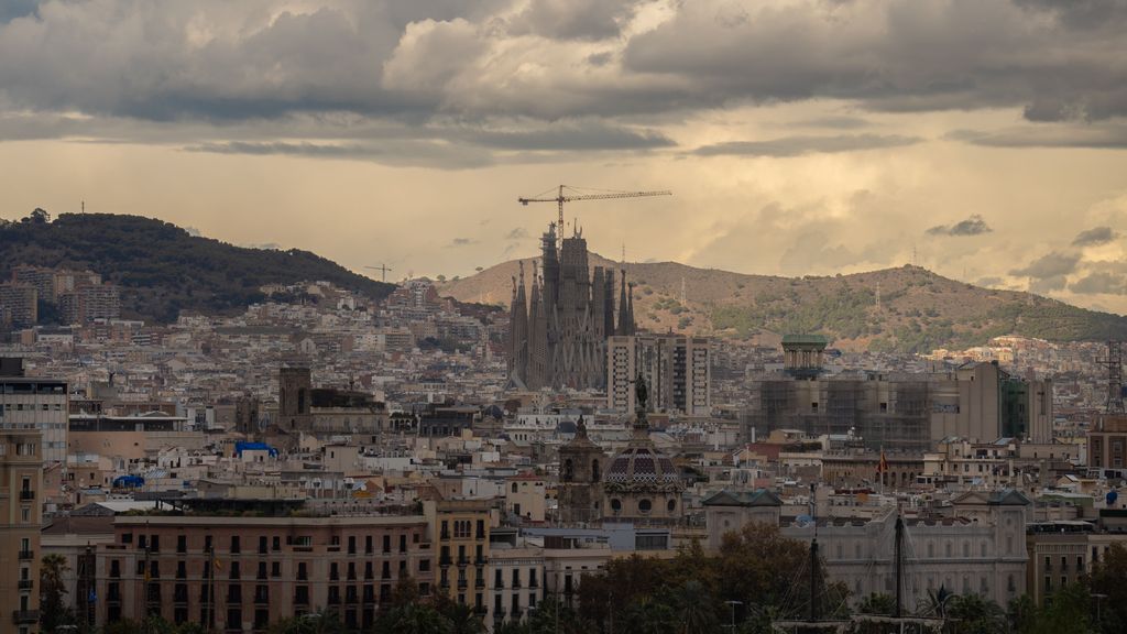 Vista de la catedral Sagrada Familia