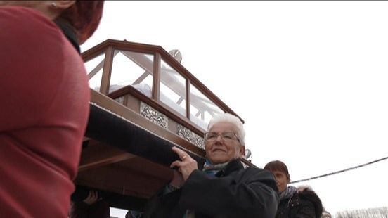 Costaleras octogenarias en Villanueva de Mesía, Granada