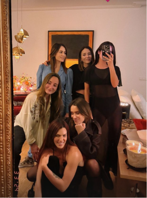 Las invitadas al cumpleaños de Laura Matamoros