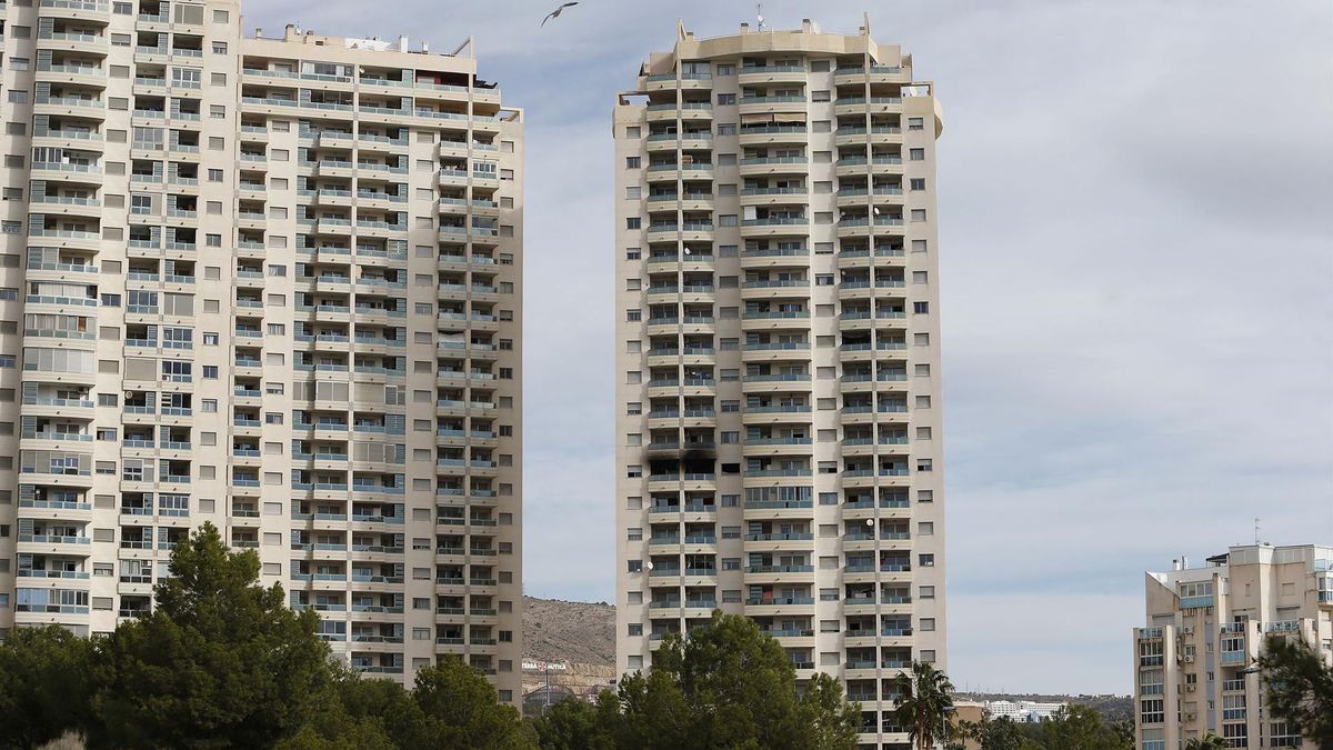 Edificio Villajoyosa incendio