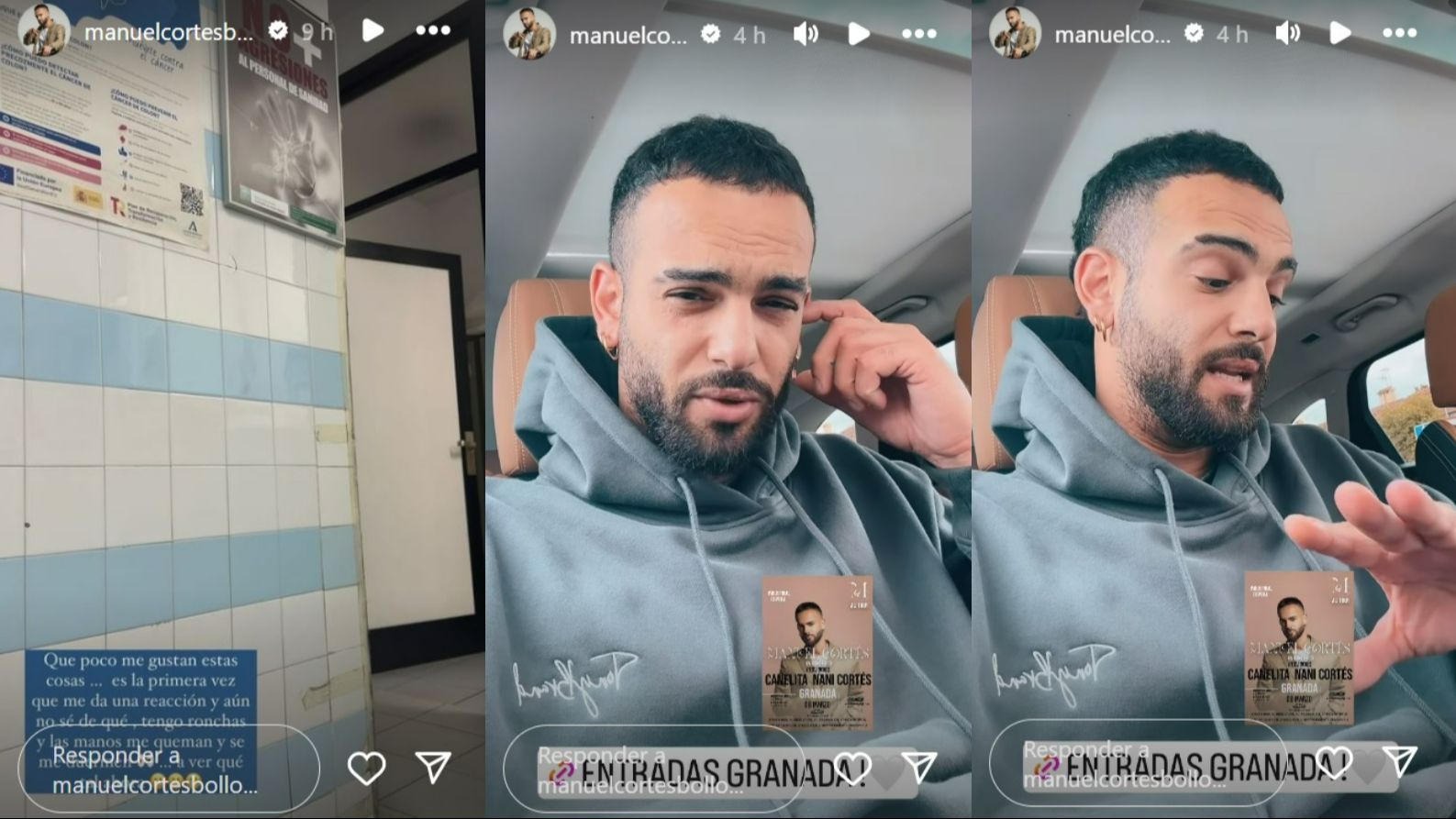 Manuel Cortés habla de su visita a urgencias