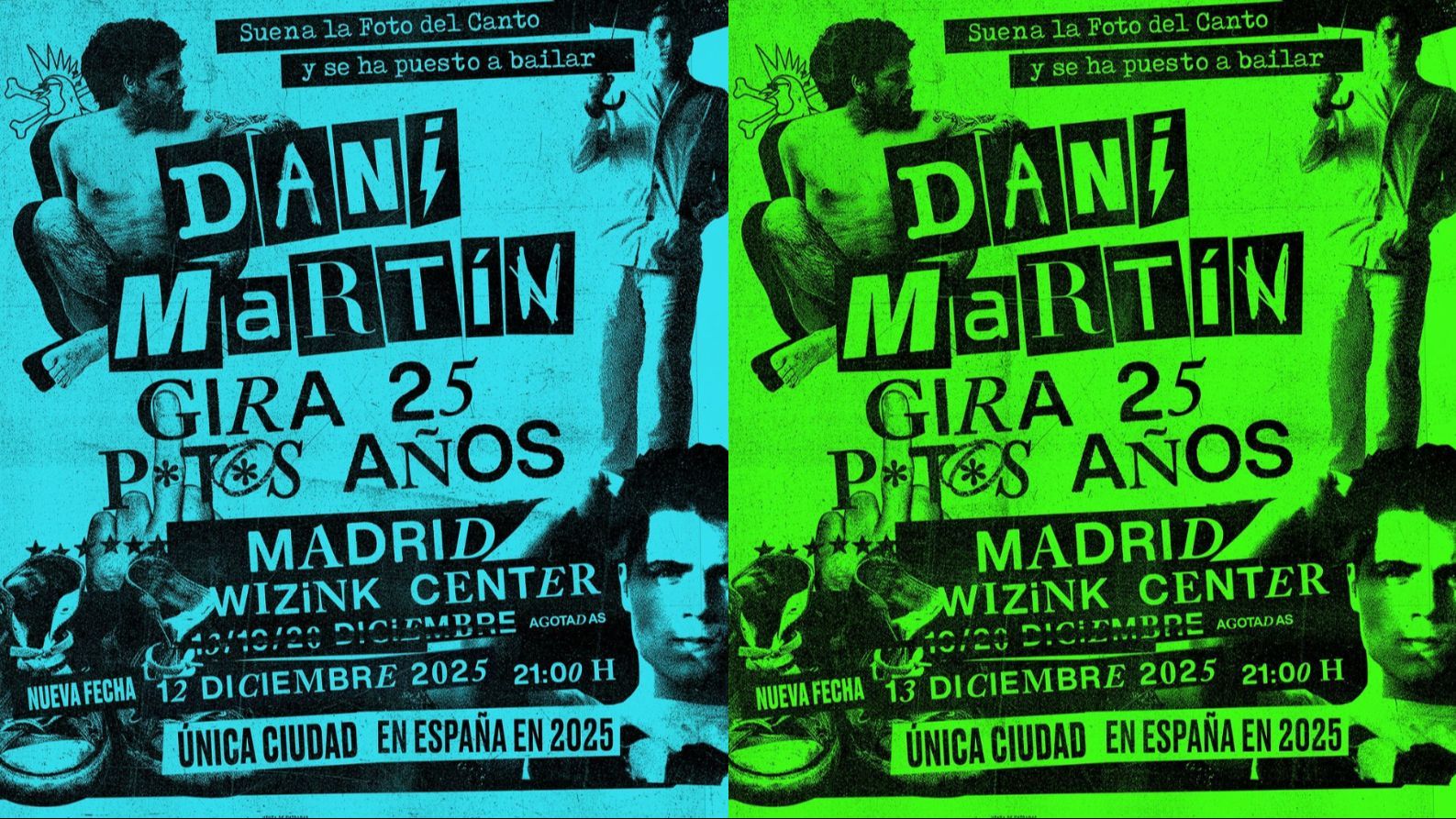 Conciertos de Dani Martín