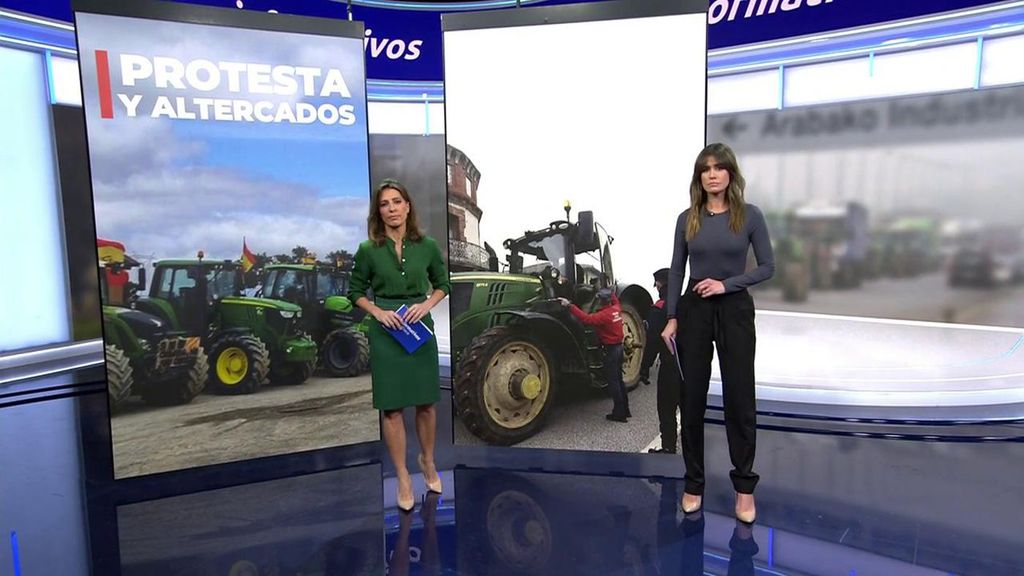 Con Ángeles Blanco e Isabel Jiménez Informativos Telecinco 2024 Mediodía 05/03/2024