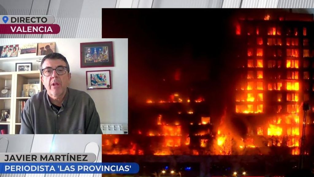 Saqueos en el edificio incendiado de Valencia: "Estaban robando los únicos objetos que estas familias podrían aprovechar"