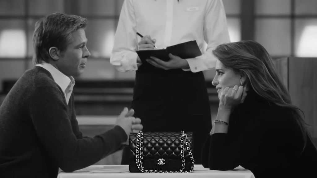 Brad Pitt y Penélope Cruz protagonizan un corto para Chanel