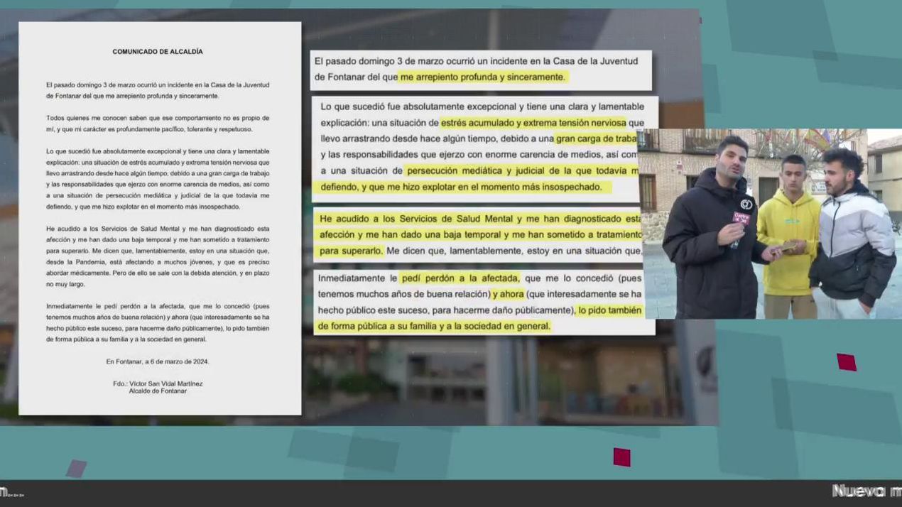 El comunicado del alcalde de Fontanar