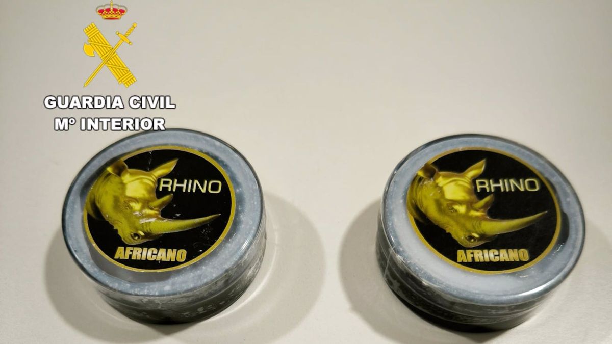 El "Rhino Africano" contiene lidocaína, un anestésico local no autorizado en España