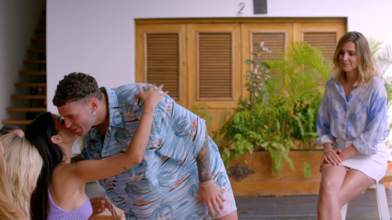 La fría despedida de Marieta y Sergio