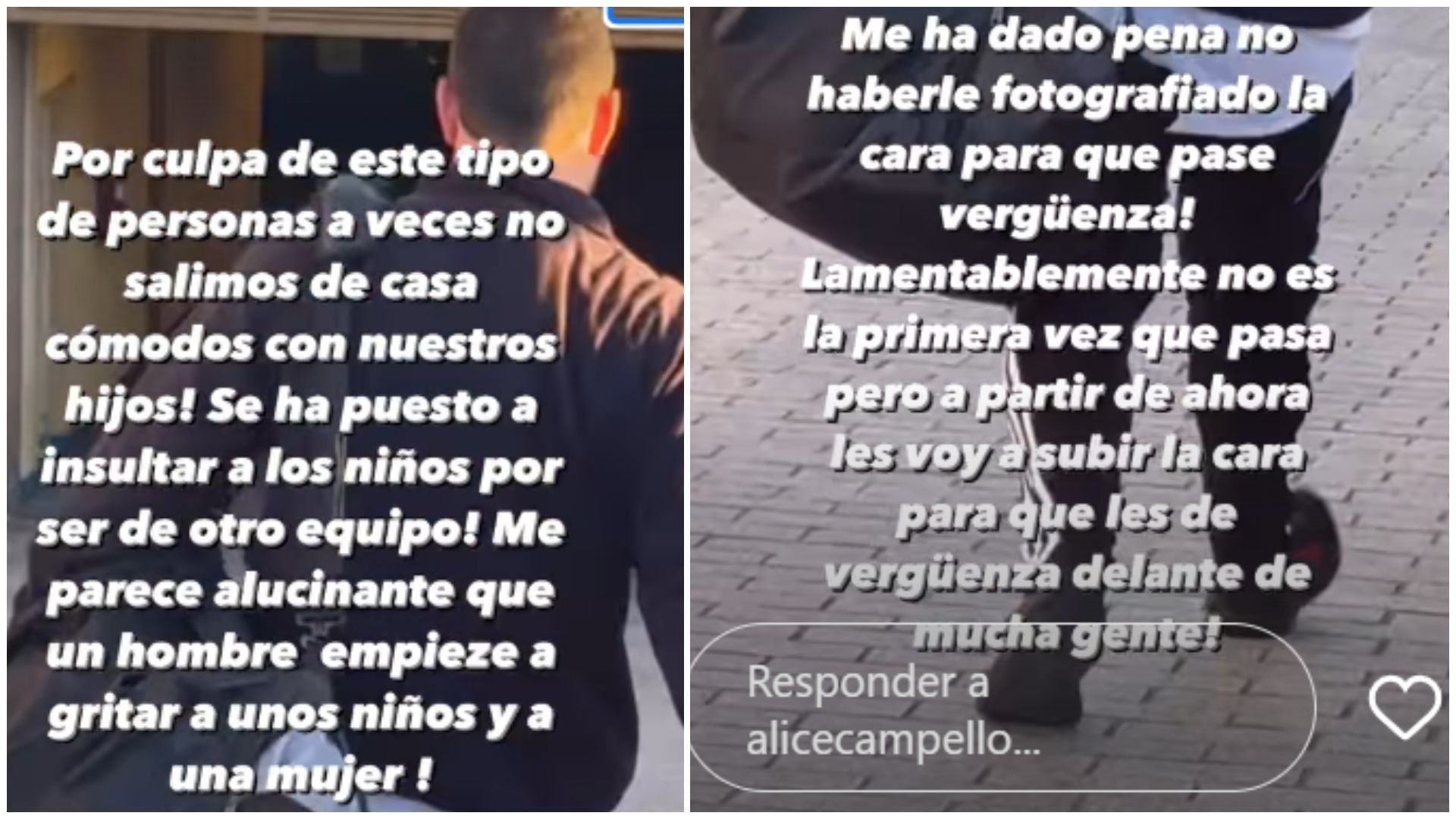 La denuncia pública de Alice Campello.