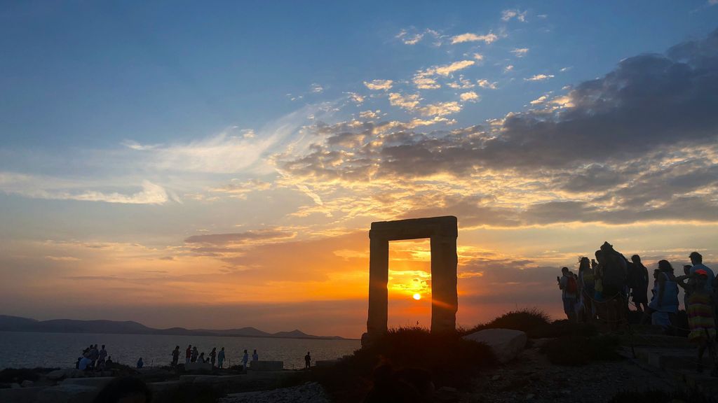 La Portara de Naxos.