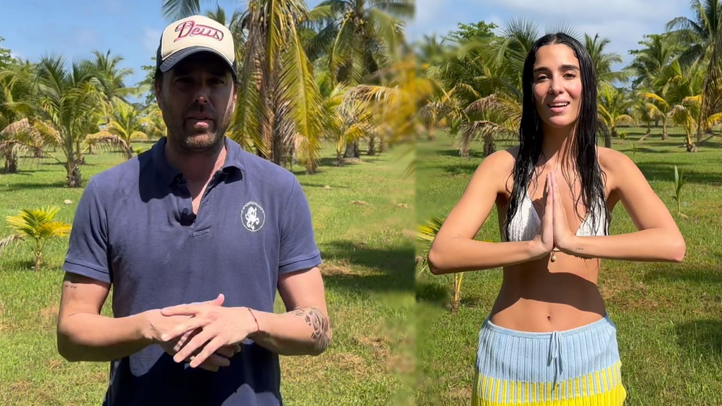 Los mensajes de Claudia Martínez y Javier Ungría antes de empezar la aventura