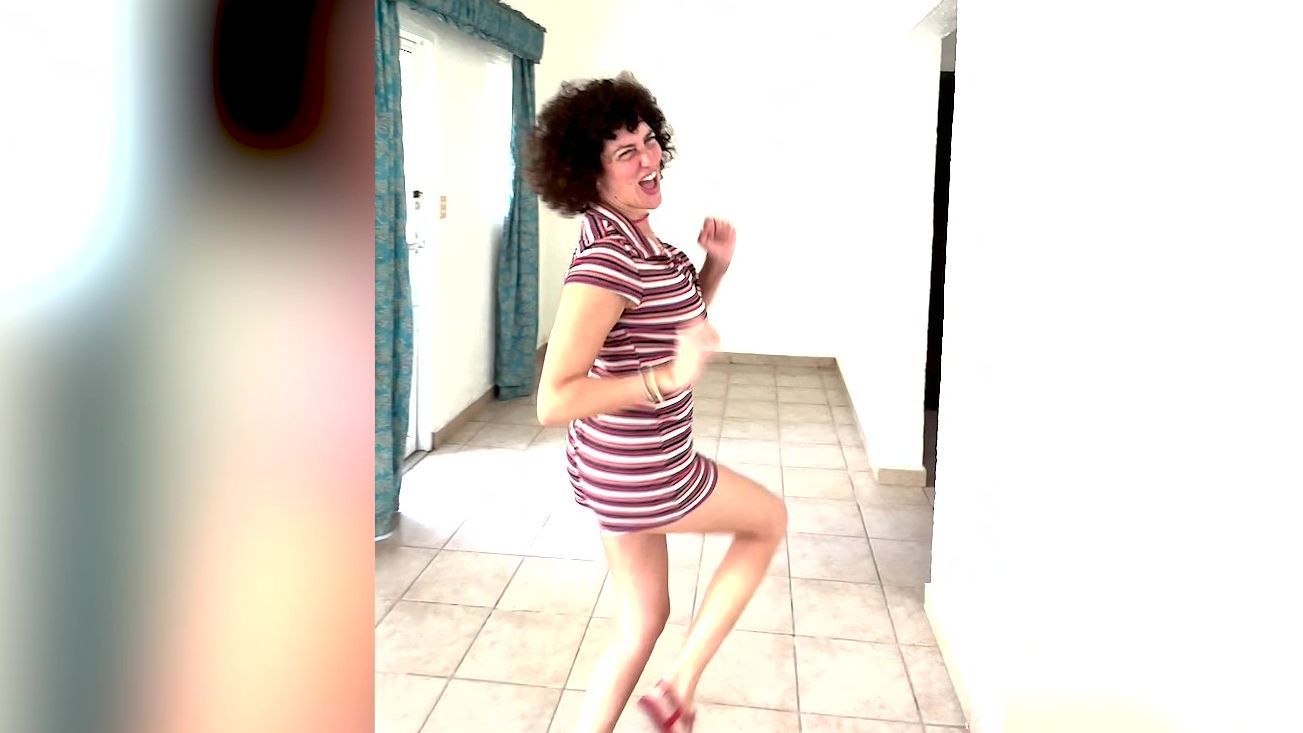 Rocío Madrid, después de su chequeo médico en Honduras
