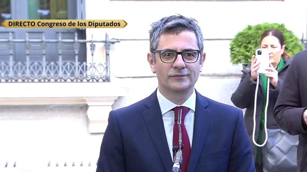 Bolaños afirma en la salida del Congreso que la amnistía "llegará pronto" y que deja atrás una década de "fracaso colectivo"