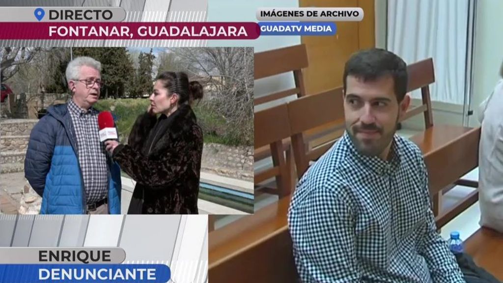 Enrique, denunciante del alcalde de Fontanar: ''Este señor es un mafioso, con las mujeres se ensaña''