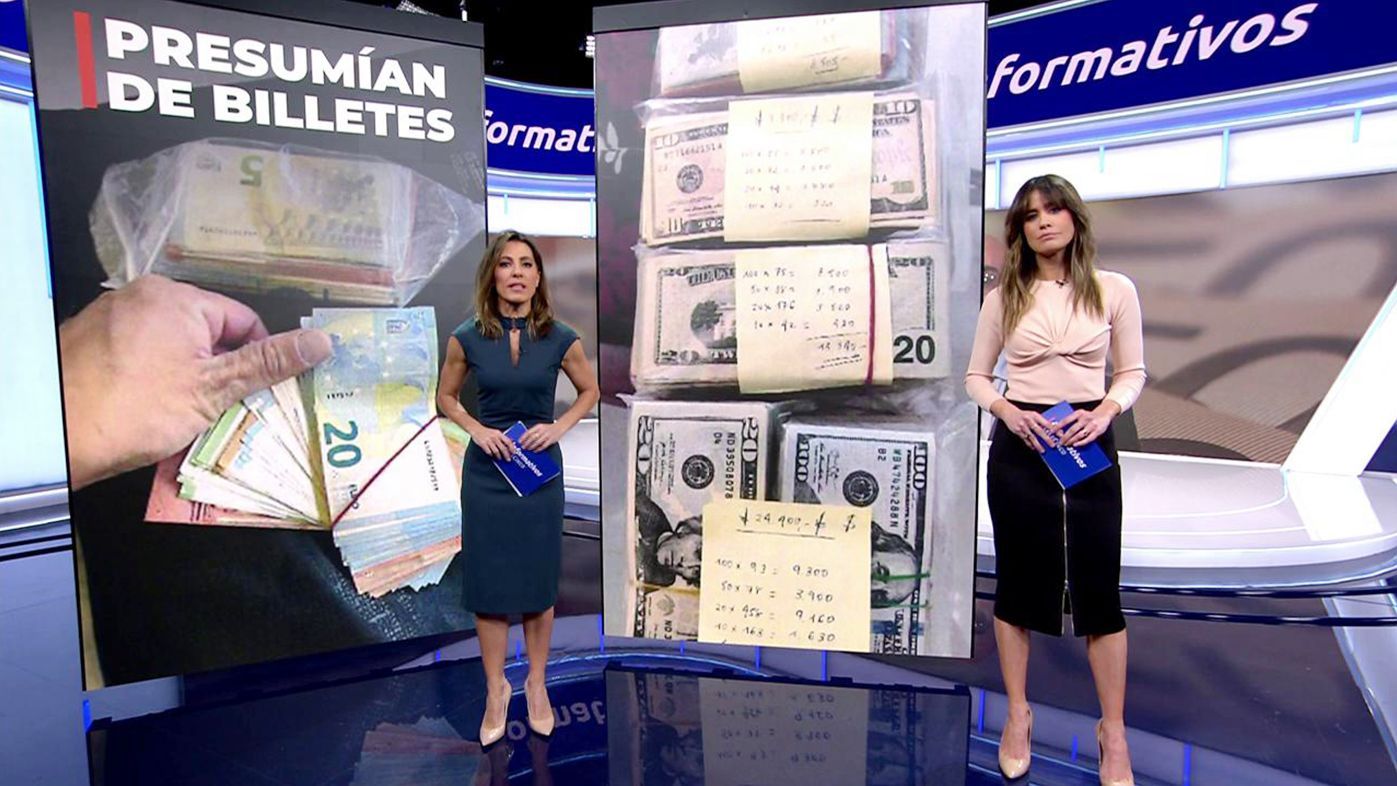 Con Ángeles Blanco e Isabel Jiménez Informativos Telecinco 2024 Mediodía 07/03/2024