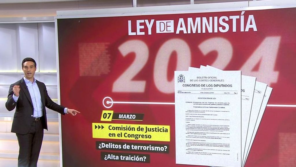 Los pasos a seguir para la aprobación definitiva de la Ley de Amnistía