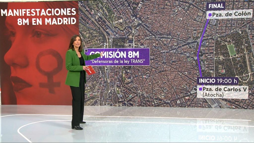 Manifestaciones del 8M en Madrid 2024: principales concentraciones, horarios y recorridos