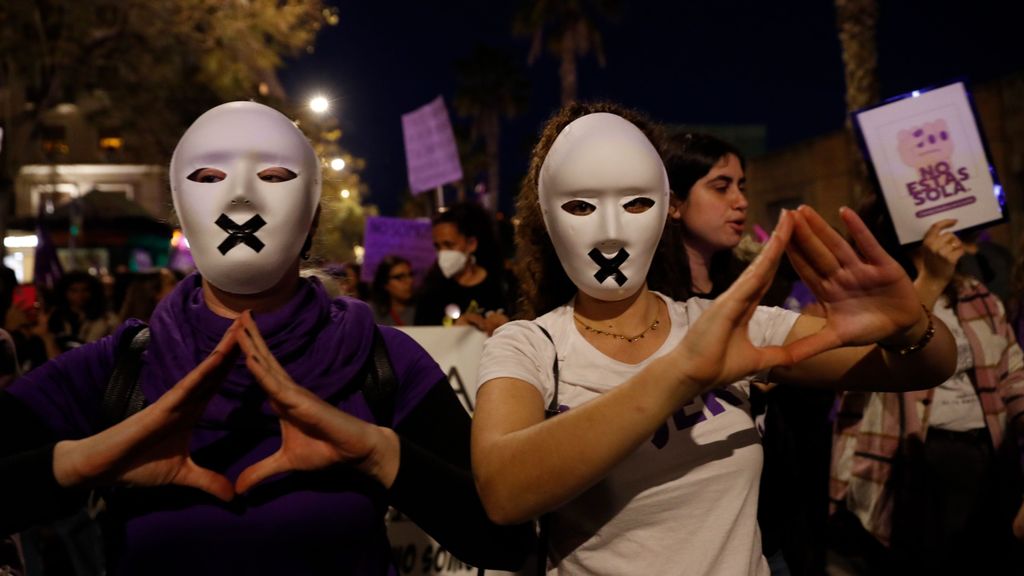 Marcha por el Día Internacional de la Mujer en Málaga